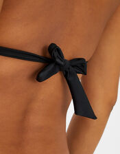 Moulded Cup Halter Neck Bikini Top, Black (BLACK), large