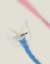 Girls Butterfly Faux Hair, , large