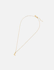 14ct Gold-Plated Initial Pendant Necklace, Gold (GOLD), large