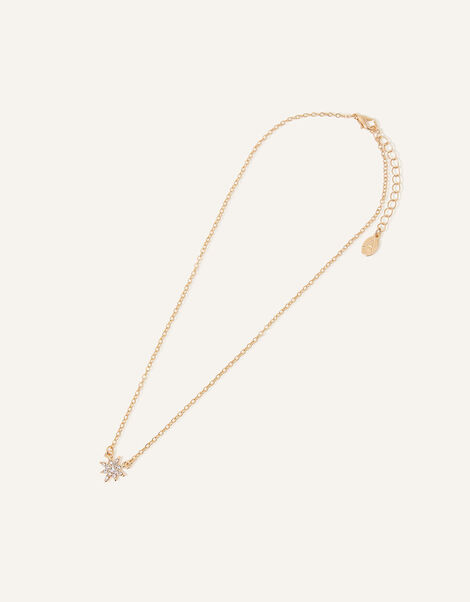Sparkle Star Pendant Necklace, , large