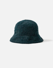 Fluffy Bucket Hat, Teal (TEAL), large