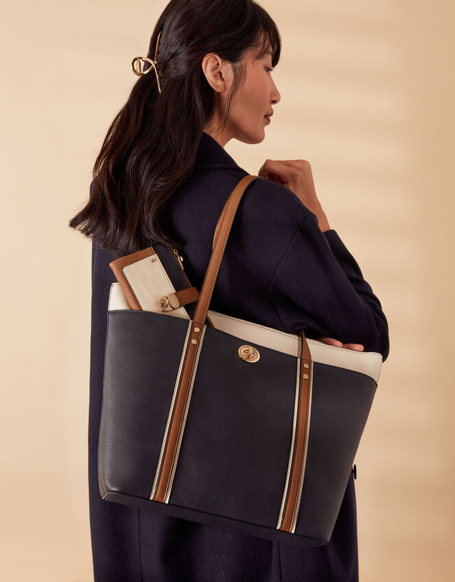 Navy and Brown On-The-Go Winter Set, , large