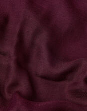 Lightweight Scarf, Red (BURGUNDY), large