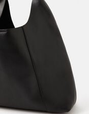 Large Slouchy Leather Shoulder Bag, , large