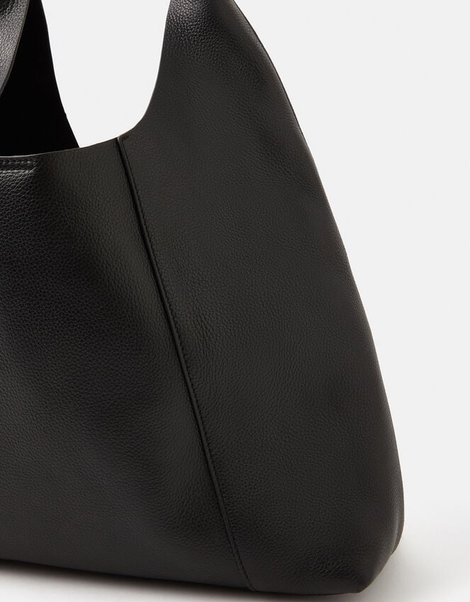 Large Slouchy Leather Shoulder Bag, , large