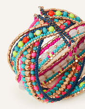 Beaded Woven Cuff, , large