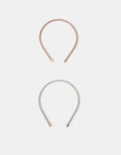 2-Pack Diamant&eacute; Headbands, , large