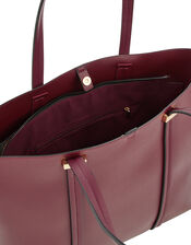 Ali Tote Bag, Red (BURGUNDY), large