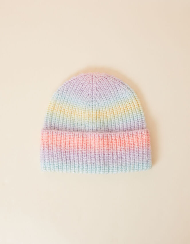 Ombre Pastel Knit Hat Beanies & Winter hats Accessorize UK