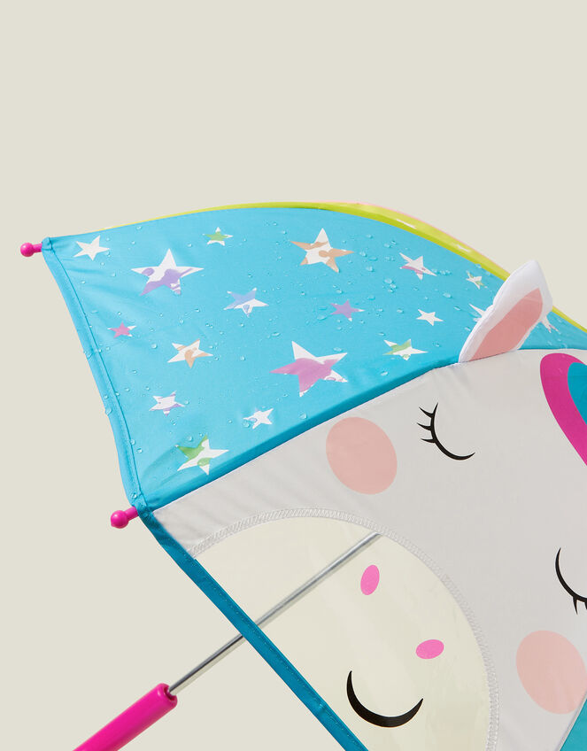 Floss & Flock Colour Change 3D Unicorn Umbrella, , large