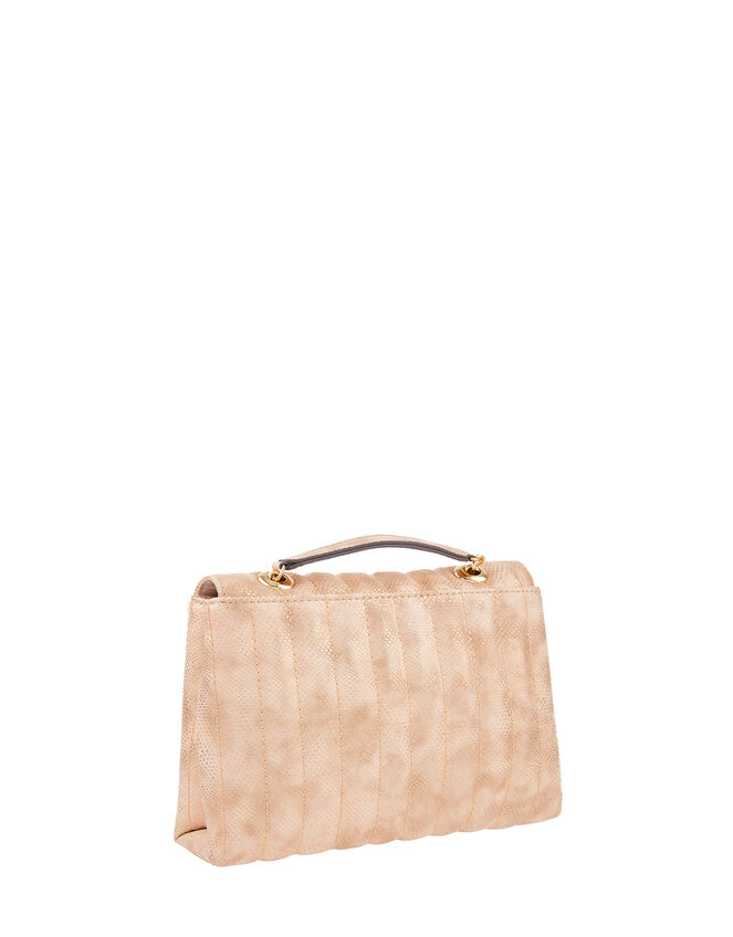 Mini Ayda Quilted Metallic Bag, , large