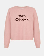 Mon Cheri Jumper, Pink (PINK), large