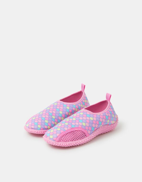 Girls Mermaid Swim Shoes, Multi (BRIGHTS MULTI), large