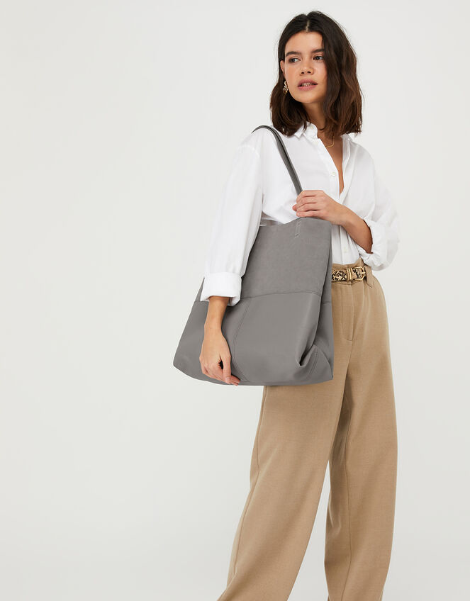 Tilly Leather Tote Bag, , large