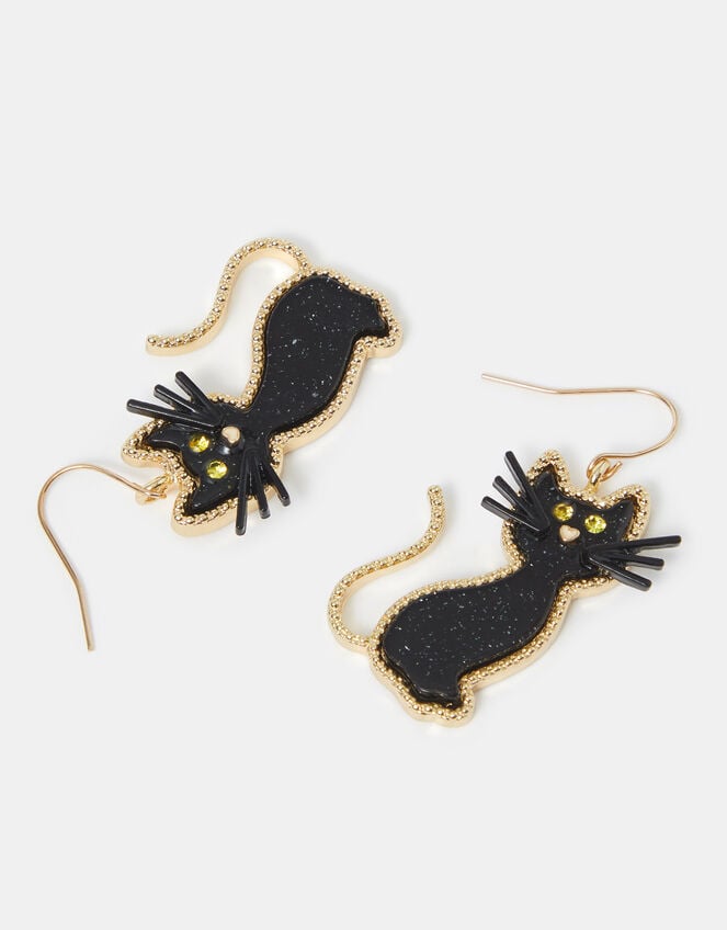 Cat Drop Earrings , , large