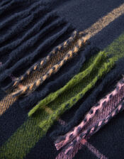 Check Blanket Scarf, , large