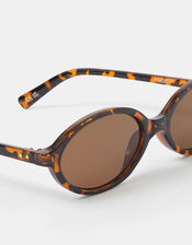 Tort Oval Sunglasses, , large