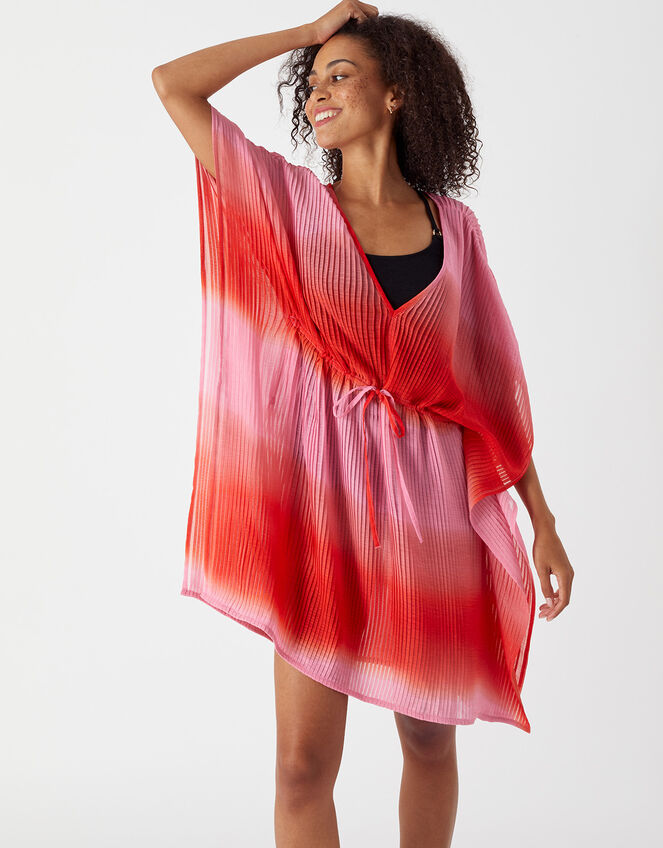 Pleated Bright Kaftan, Multi (BRIGHTS-MULTI), large