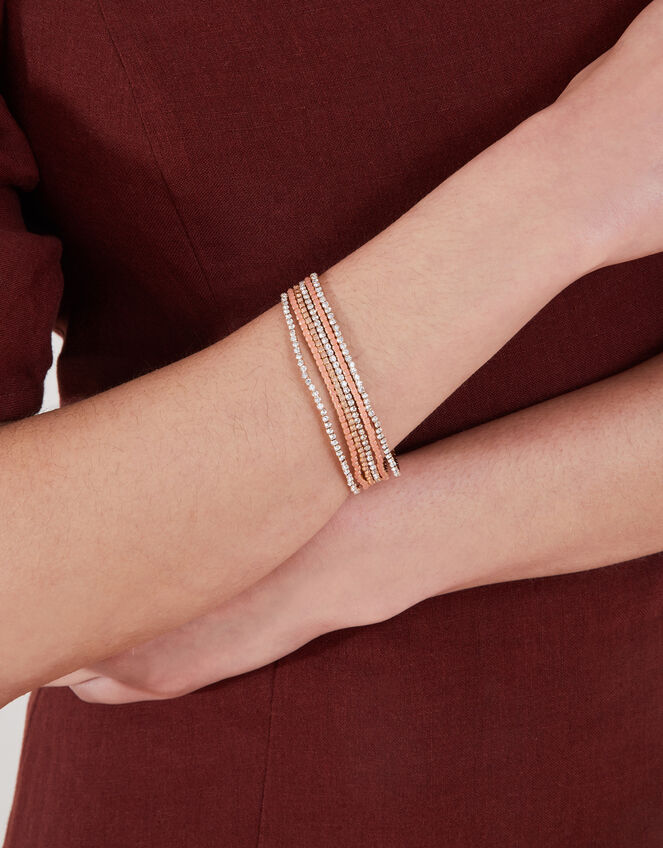 Sparkle Stretch Bracelets 6 Pack, , large