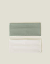 2-Pack Mix Thick Jersey Headbands, , large
