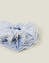2-Pack Stripe Hair Scrunchies, , large