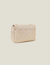 Quilted Cross-Body Bag, Cream (CREAM), large