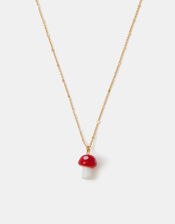 Mushroom Pendant Necklace, , large