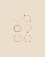 Kids Beaded Bangles 10 Pack, , large
