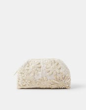 Macrame Sequin Clutch Bag, , large