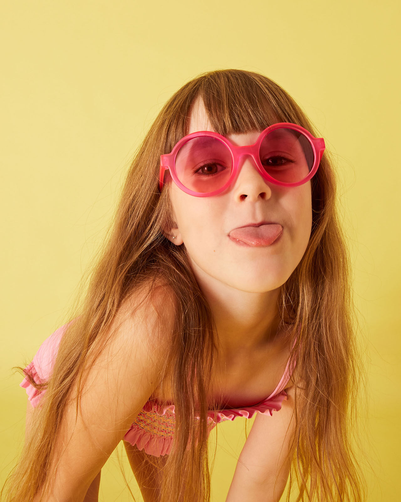 Girls Round Sunglasses