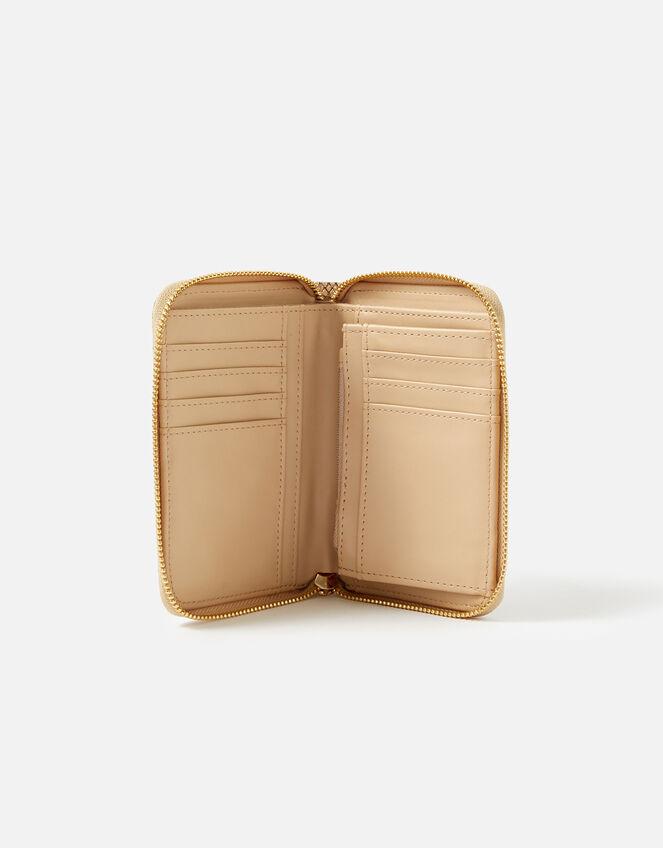 Medium Zip Purse Wallet, Nude (NUDE), large