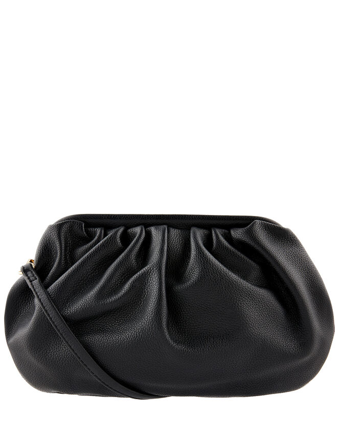 Stormy Leather and Suede Bag, , large