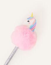 Unicorn Pom-Pom Pencil, , large