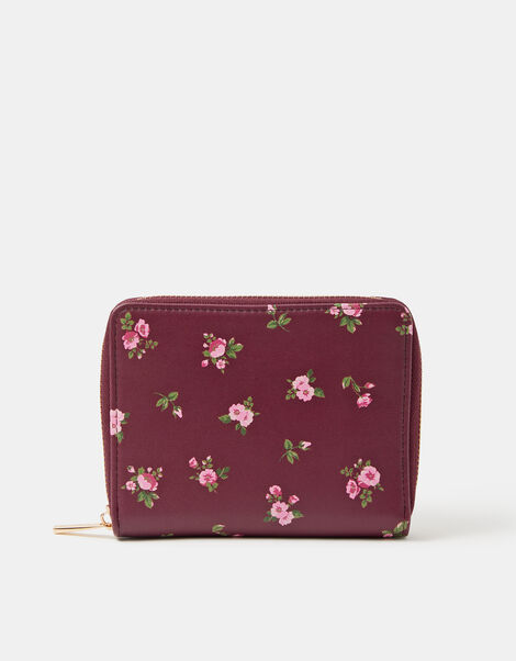 Floral Print Travel Jewellery Case, , large