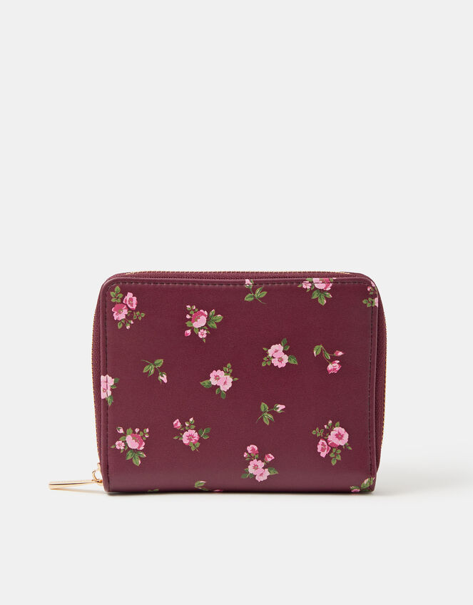 Floral Print Travel Jewellery Case, , large