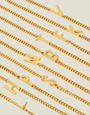 14ct Gold-Plated East West Initial Bracelet, Gold (GOLD), large