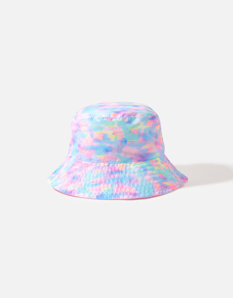 Girls Starburst Reversible Bucket Hat Multi, Multi (BRIGHTS-MULTI), large