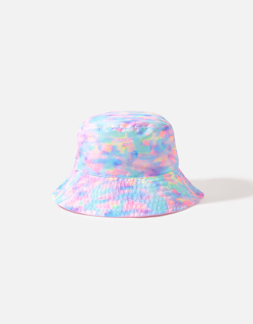Girls Starburst Reversible Bucket Hat, Multi (BRIGHTS-MULTI), large