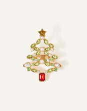 Christmas Tree Brooch, , large
