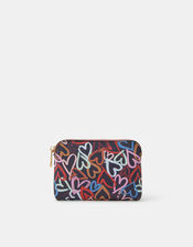 Heart Print Coin Purse, , large