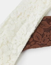 2-Pack Lace Bando Headbands, , large