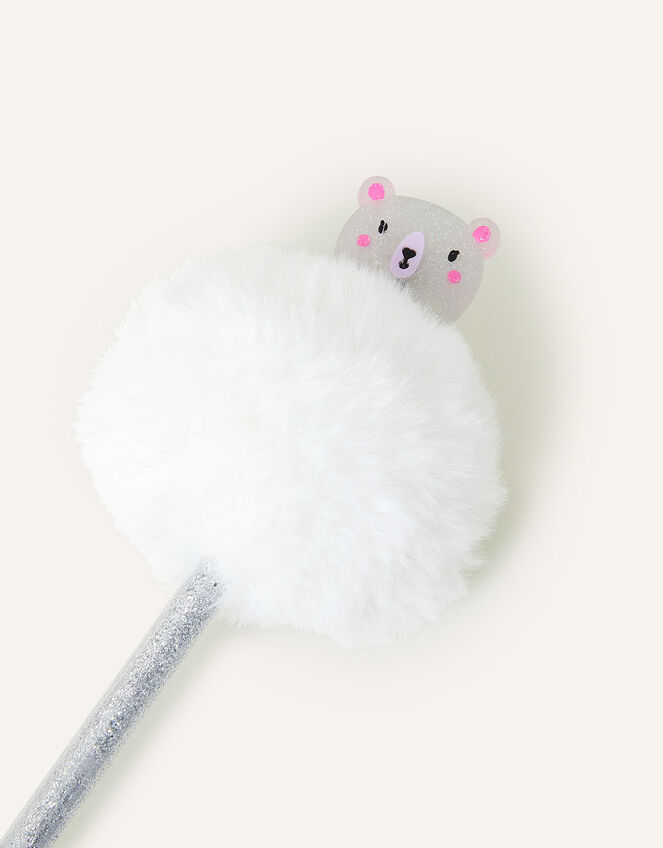 Bear Pom-Pom Pencil, , large