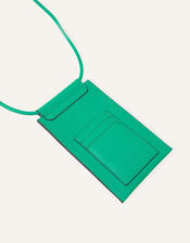 Flat Phone Bag, Green (GREEN), large
