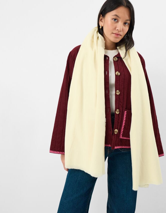Plain Blanket Scarf, , large