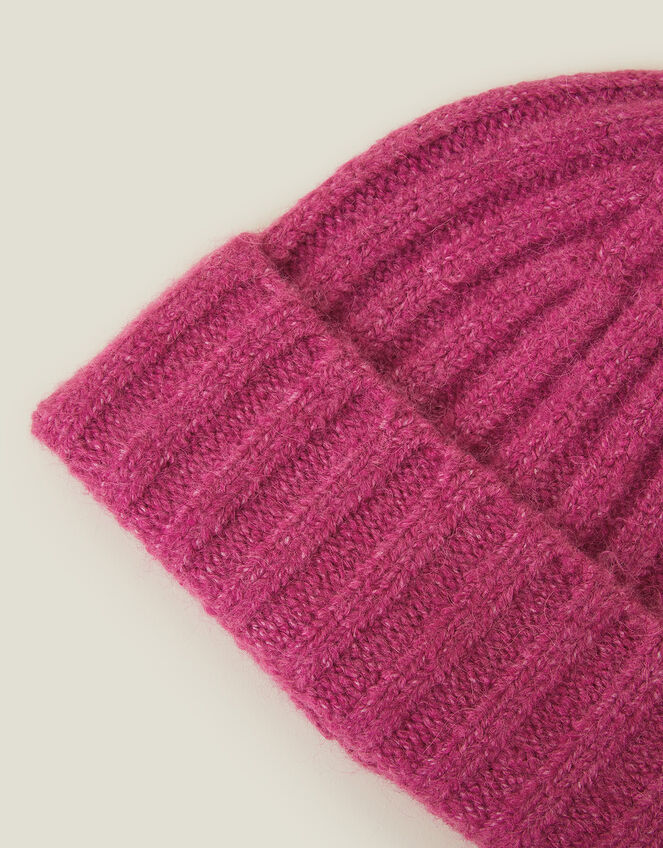 Chunky Ribbed Beanie, , large