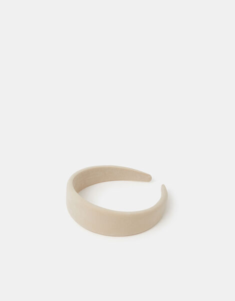 Suedette Padded Headband, , large