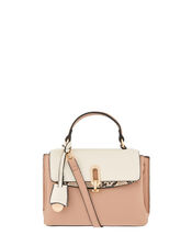Colour-Block and Snake Bag, , large