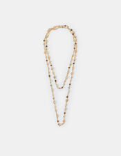 Long Bead Chain Necklace, , large