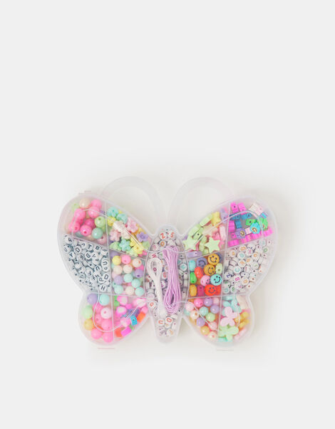 Butterfly Make Your Own Beaded Jewellery Set, , large
