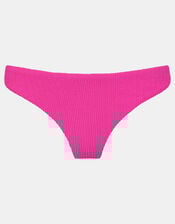 Textured Bikini Bottoms, Pink (PINK), large
